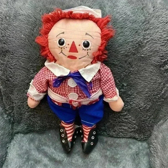 Vintage Raggedy  Andy Teach and Play Doll - Picture 10 of 16